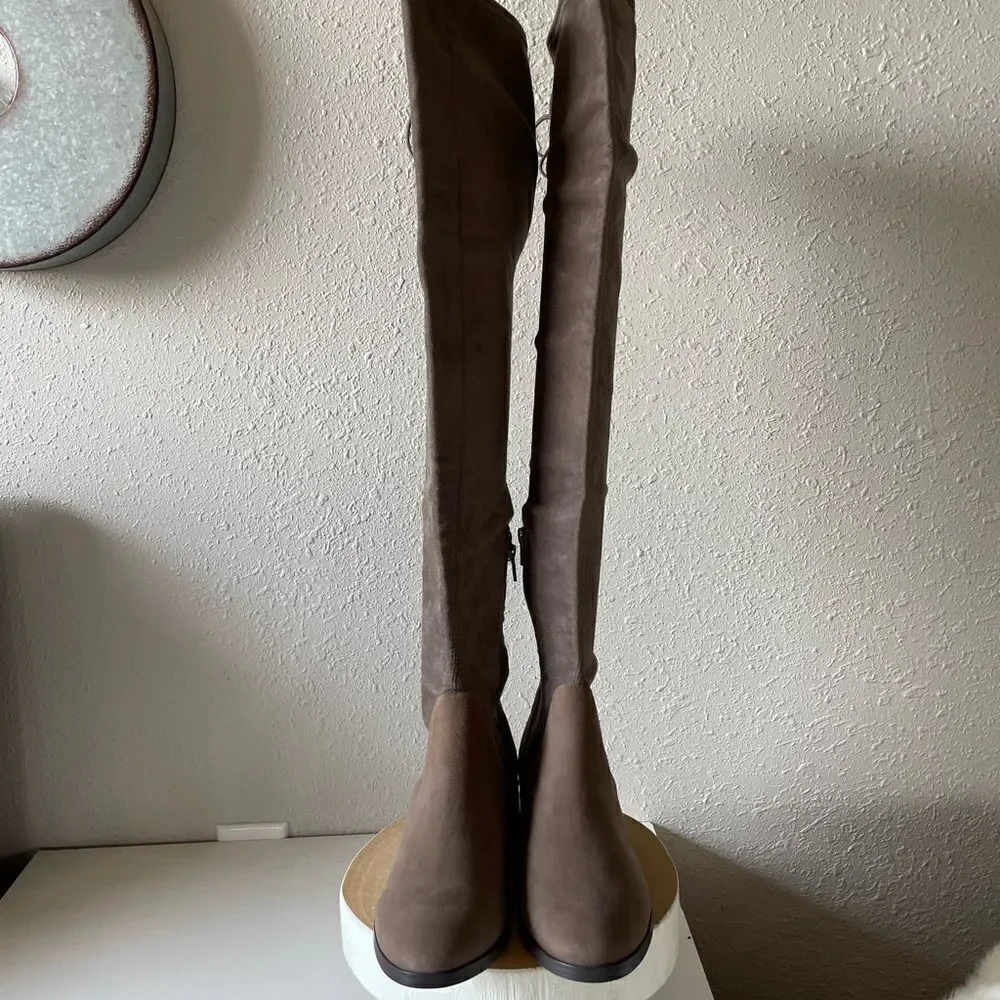 NIB Soul Society Mushroom Brown Ravena Knee Boots Size 8M